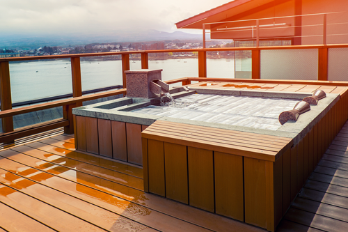 Above Ground Hot Tubs